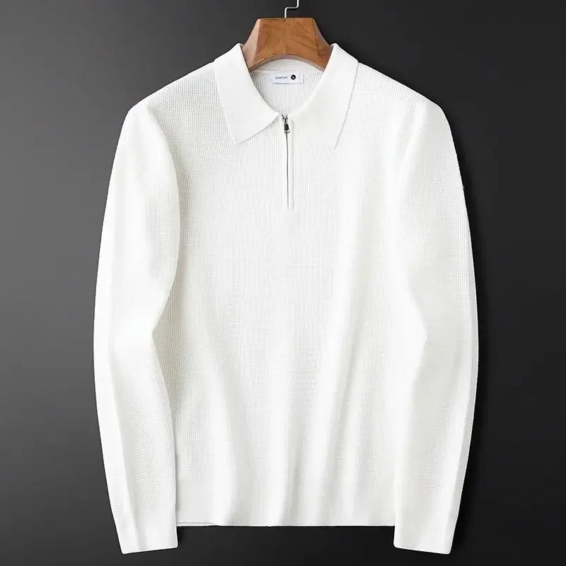 Elegancki Męski Sweter na Zamek