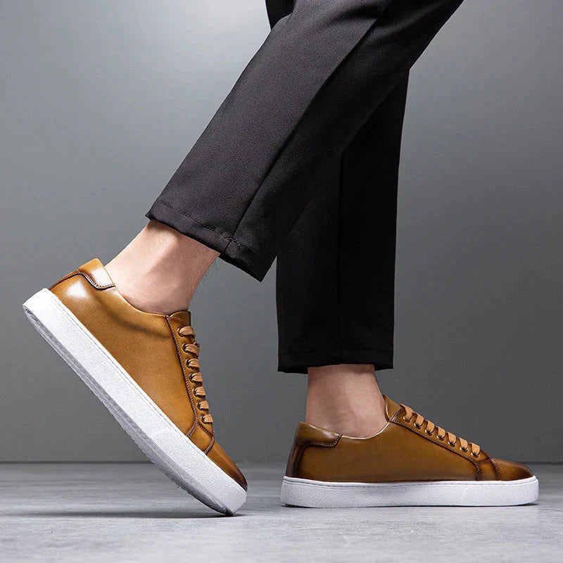 Skórzane buty Saint-Tropez