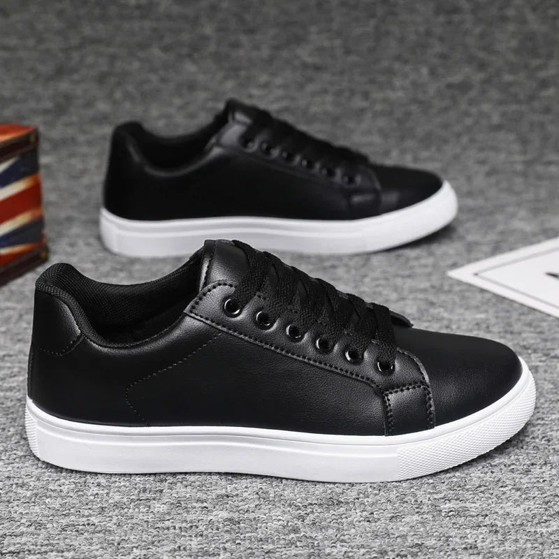 Eleganckie Skórzane Sneakersy