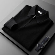 Elegancki Męski Sweter na Zamek