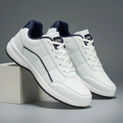 Stylowe Skórzane Sneakersy