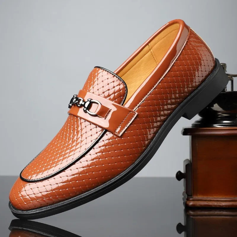 Leren Capri Loafers
