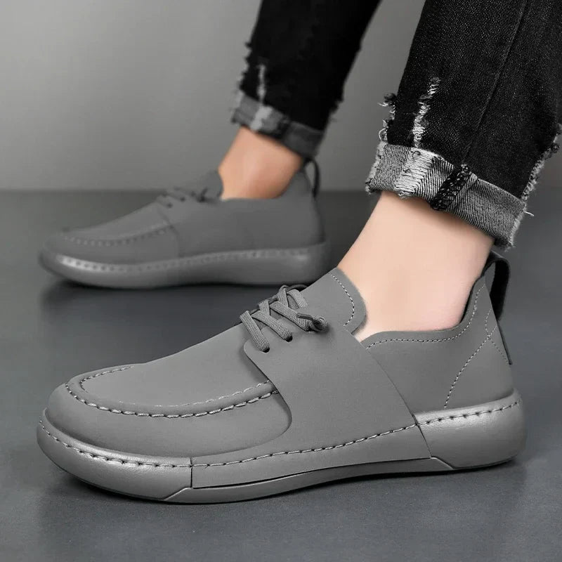 Klasyczne Włoskie Skórzane Sneakersy