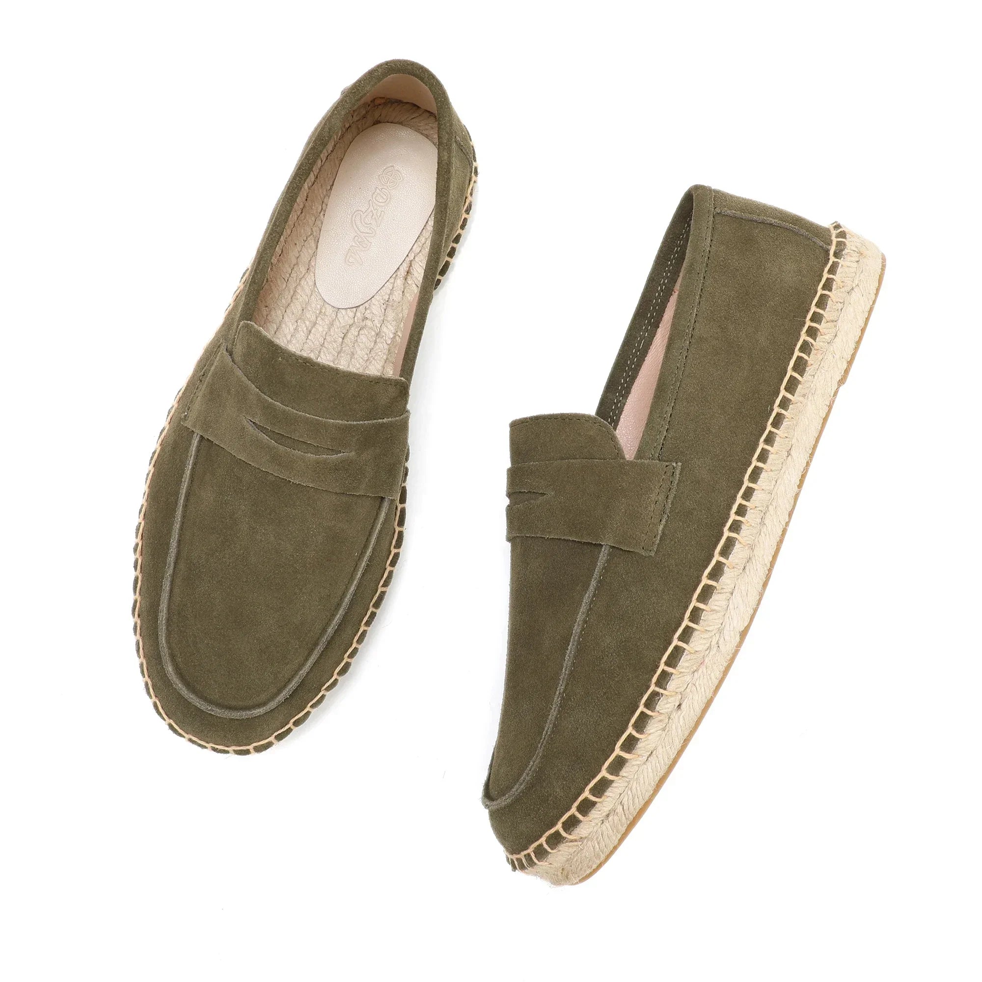 Eleganckie Suede Espadryle
