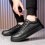 Casual skórzane buty