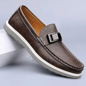 Luksusowe skórzane loafersy