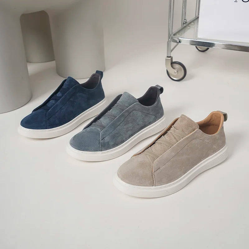 Eleganckie Skórzane Buty Męskie