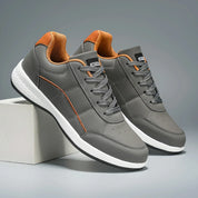 Stylowe Skórzane Sneakersy