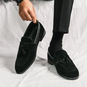 Eleganckie Mokasyny z Frędzlami