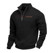 Casual Fleece Zip Sweater