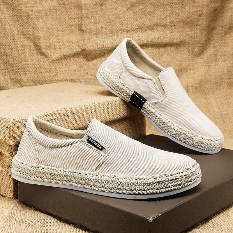 Oddychające buty z płótna