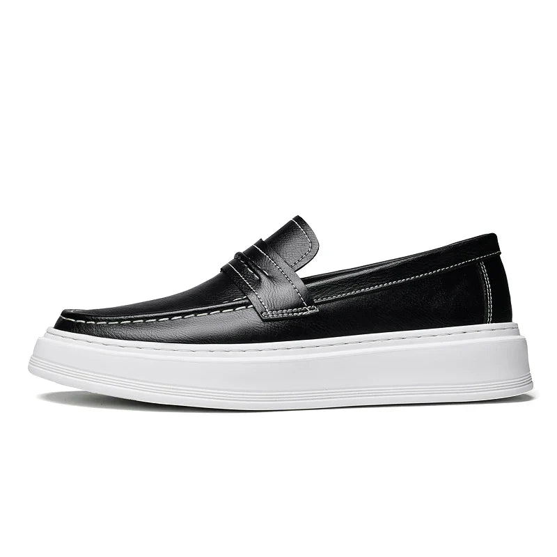 Skórzane buty slip-on