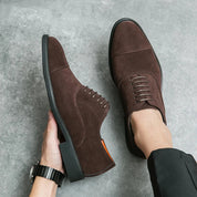 Eleganckie zamszowe buty