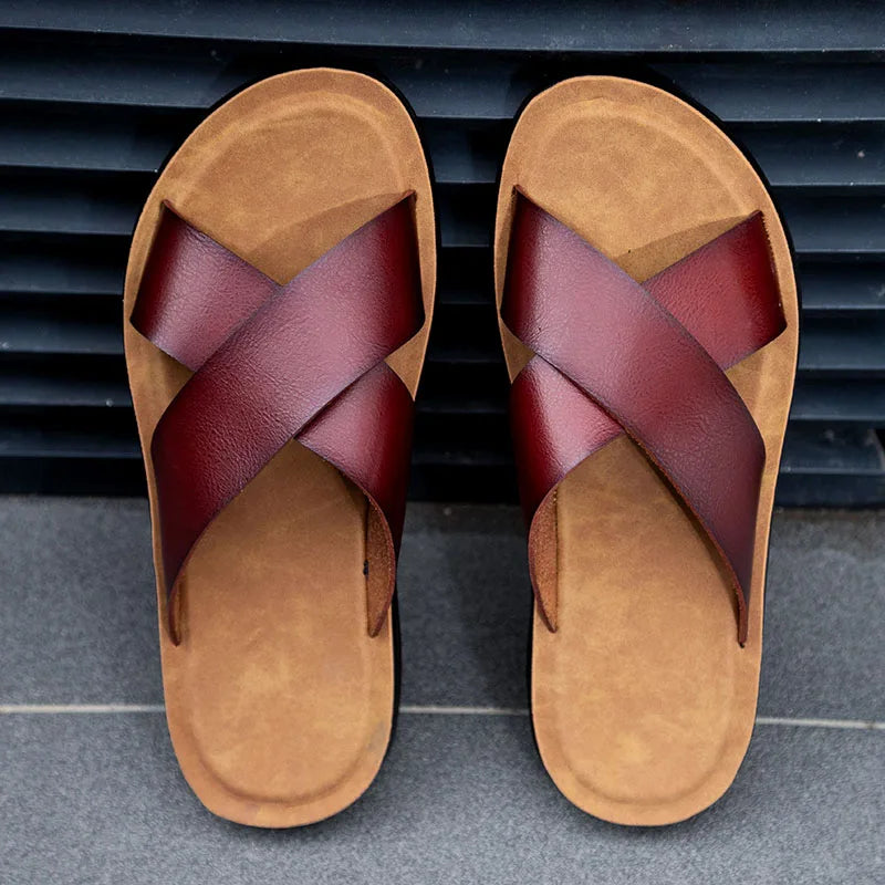 Casual włoskie sandały