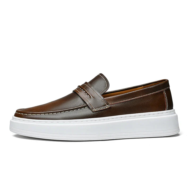 Skórzane buty slip-on