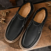 Eleganckie Skórzane Buty