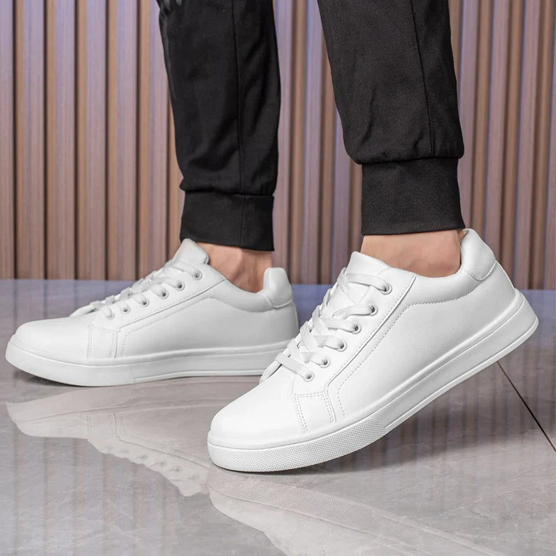 Casual skórzane buty