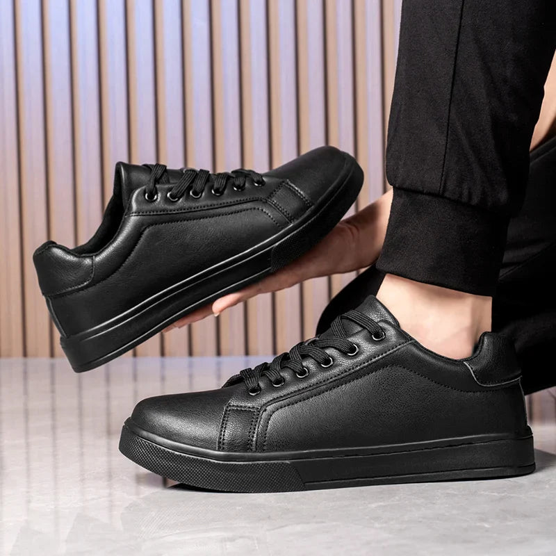 Casual skórzane buty