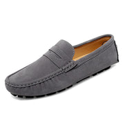 Loafers z zamszu