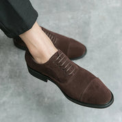 Eleganckie zamszowe buty