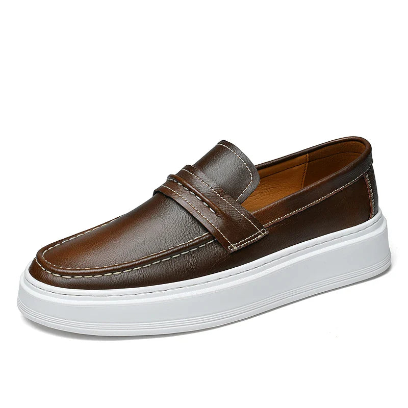 Skórzane buty slip-on