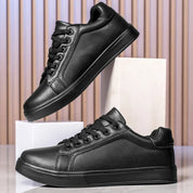 Casual skórzane buty