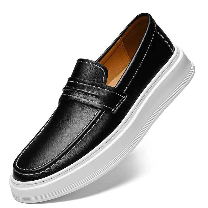 Skórzane buty slip-on