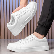 Casual skórzane buty