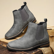 Eleganckie skórzane buty męskie