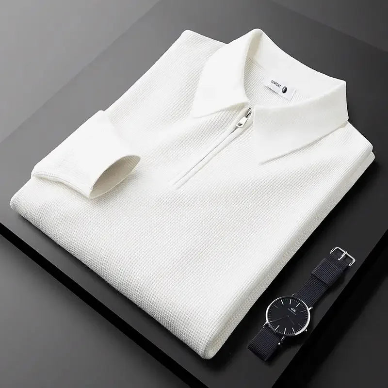 Elegancki Męski Sweter na Zamek