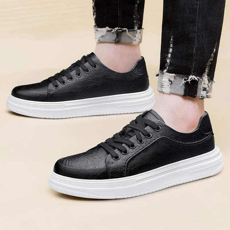 Skórzane buty męskie