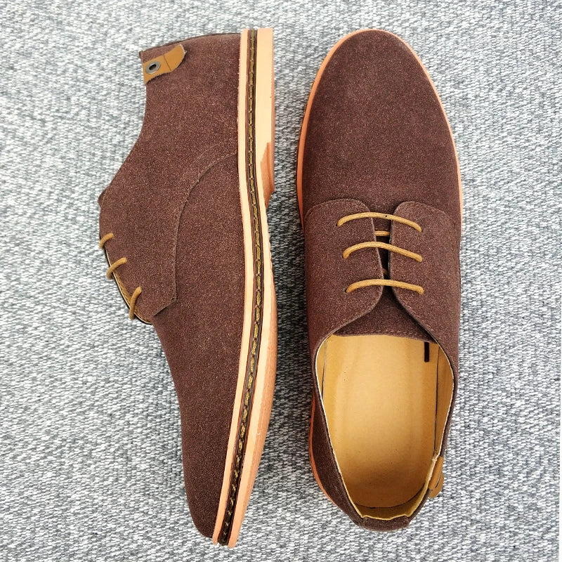 Oxford Suede Buty Biznesowe