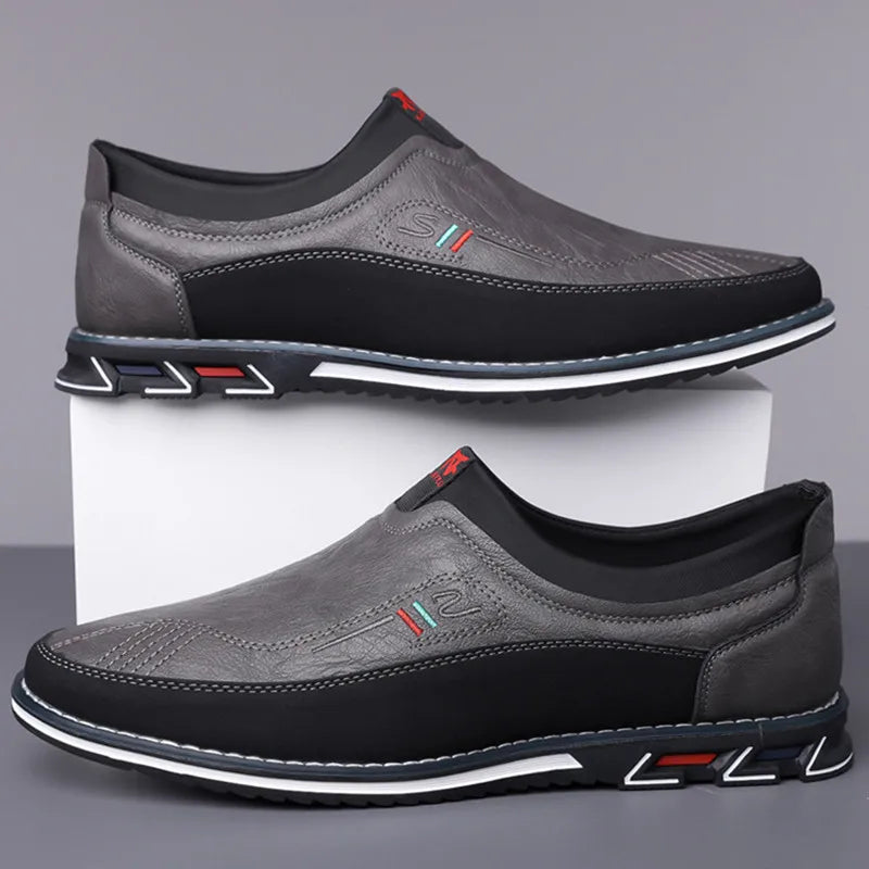Skórzane buty biznesowe