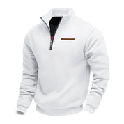 Casual Fleece Zip Sweater
