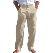 Linen letnie spodnie