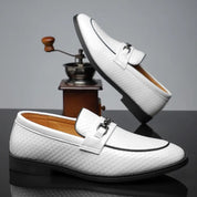 Leren Capri Loafers