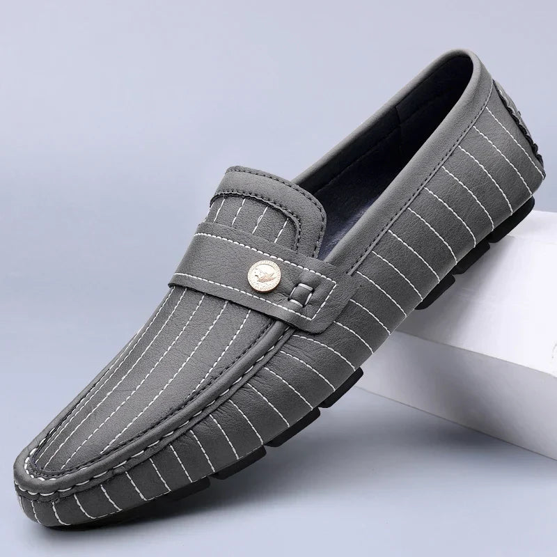 Eleganckie skórzane mokasyny