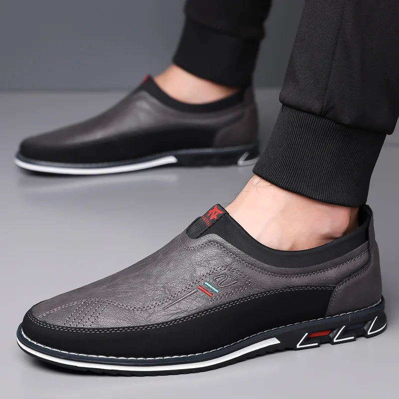 Skórzane buty biznesowe