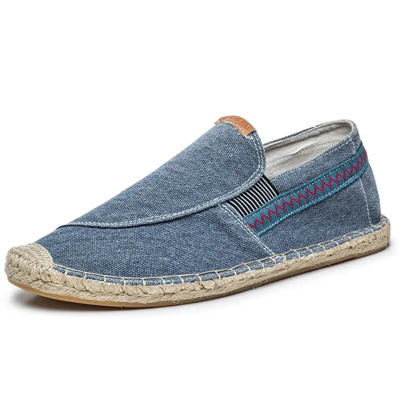 Eleganckie lniane espadryle