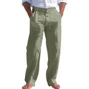 Linen letnie spodnie