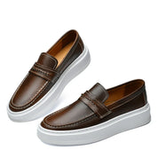 Skórzane buty slip-on