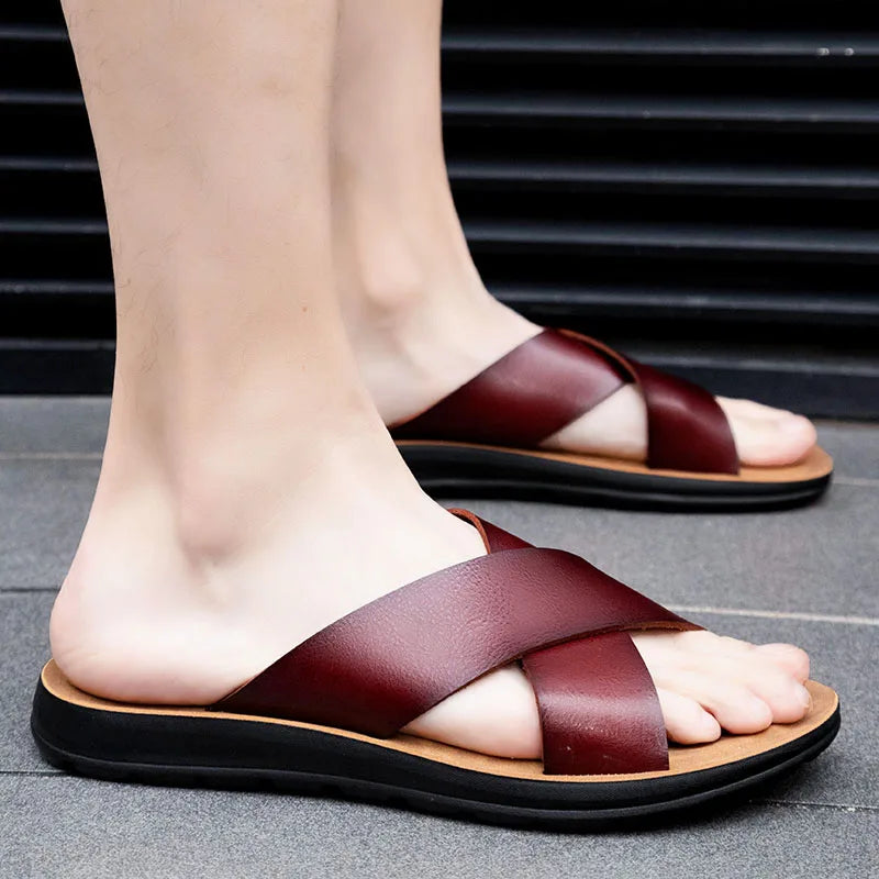 Casual włoskie sandały