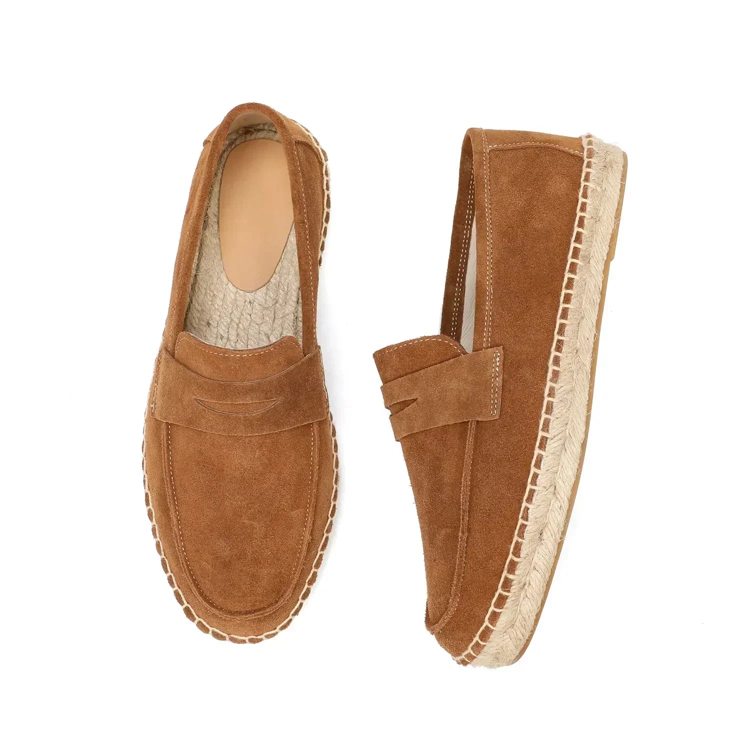 Eleganckie Suede Espadryle