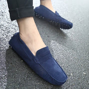 Casual zamszowe mokasyny