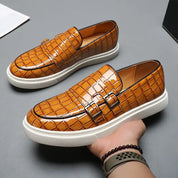 Eleganckie skórzane buty