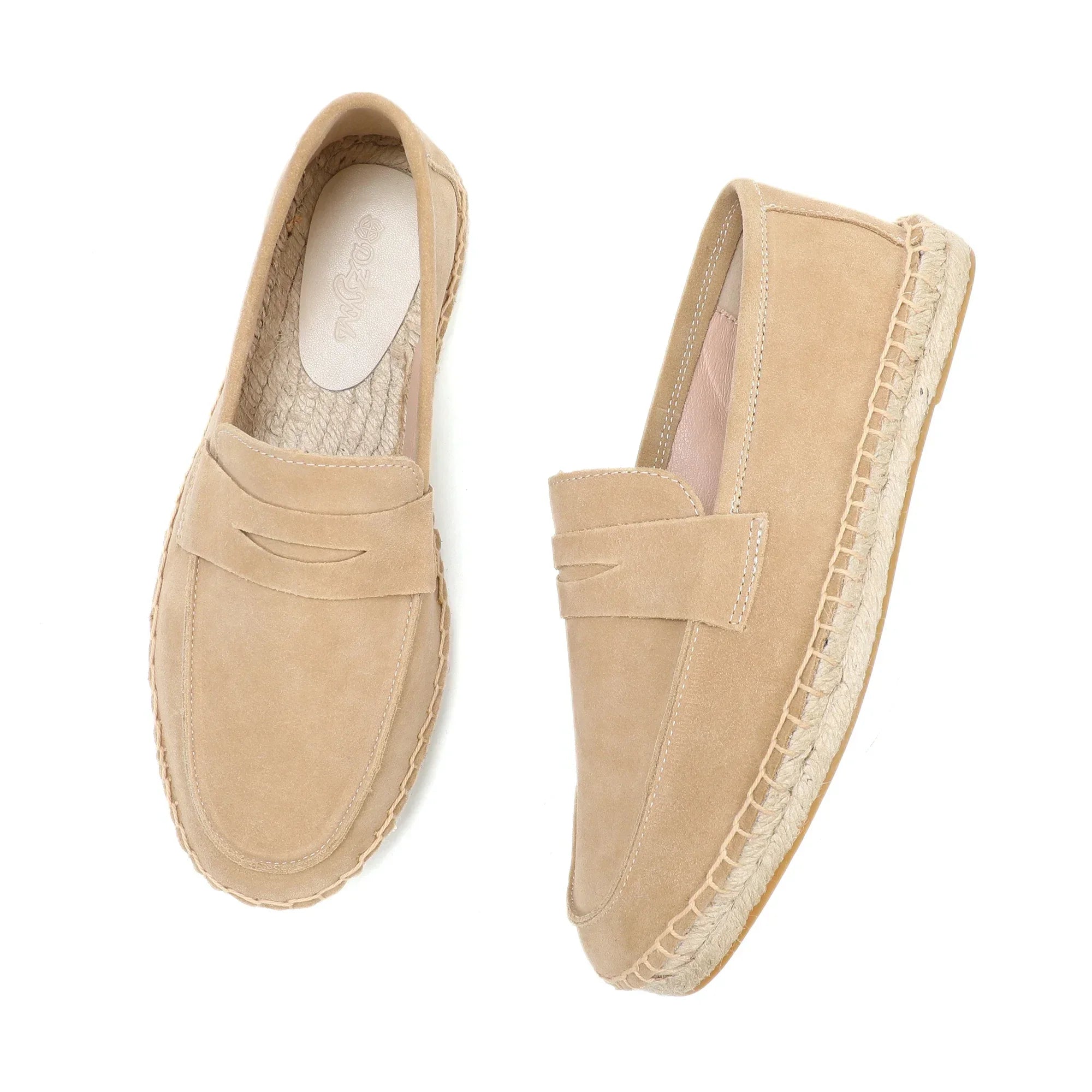 Eleganckie Suede Espadryle