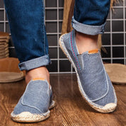 Eleganckie lniane espadryle