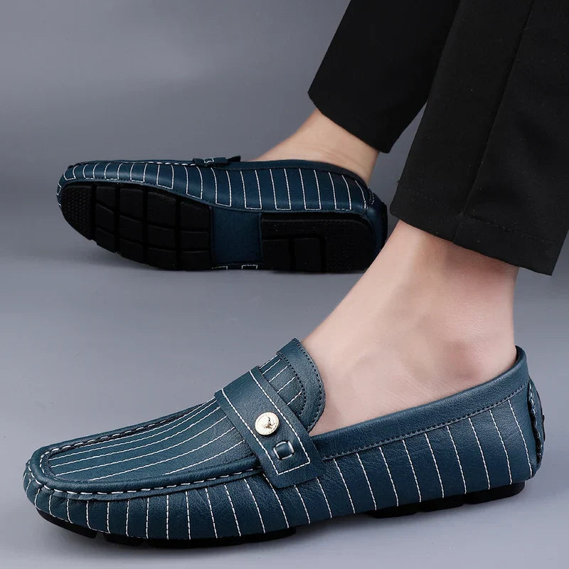 Eleganckie skórzane mokasyny