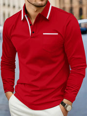 Casual Polo Sweter