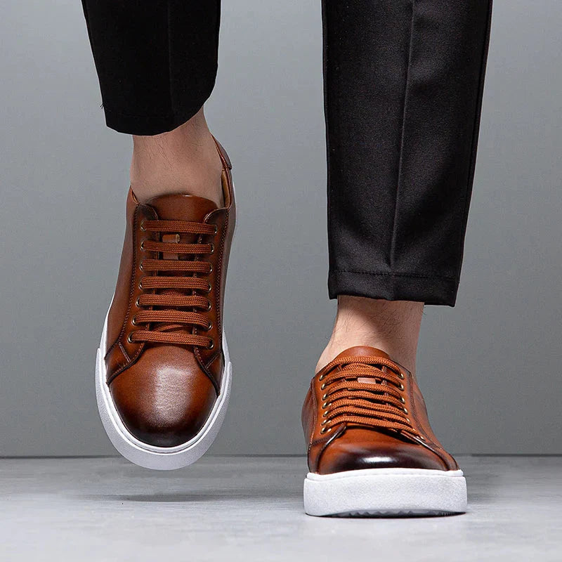 Skórzane buty Saint-Tropez